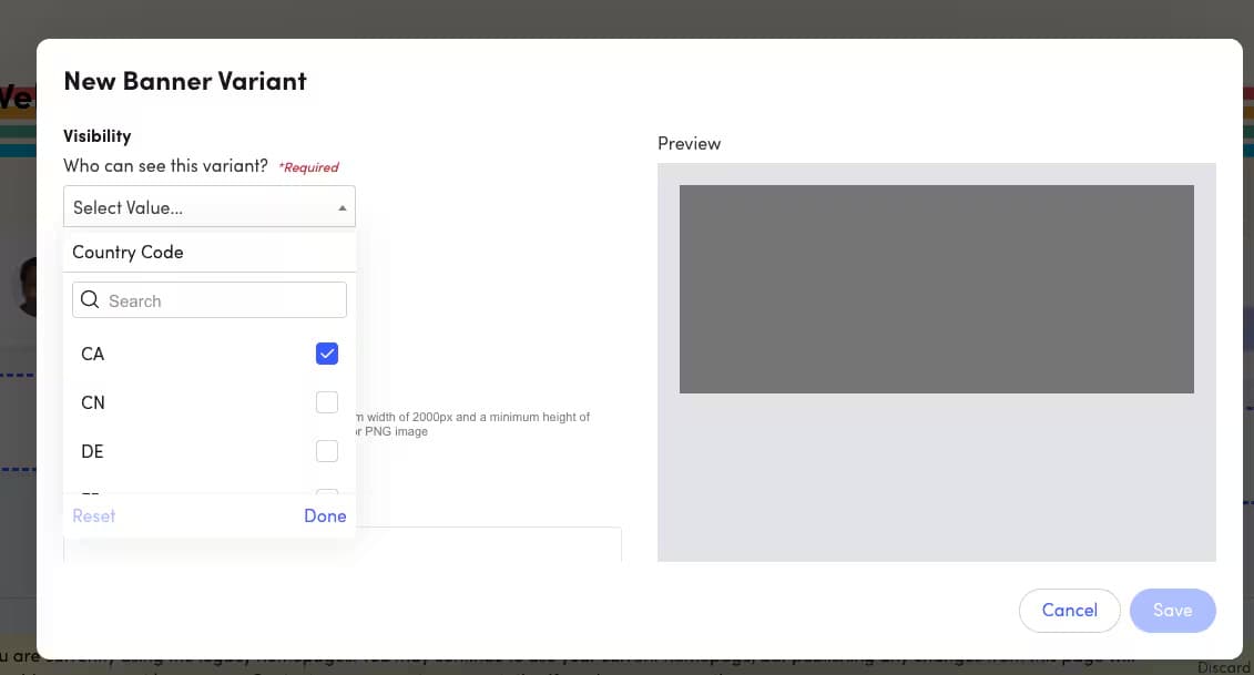 Homepage Editor Screenshot 4