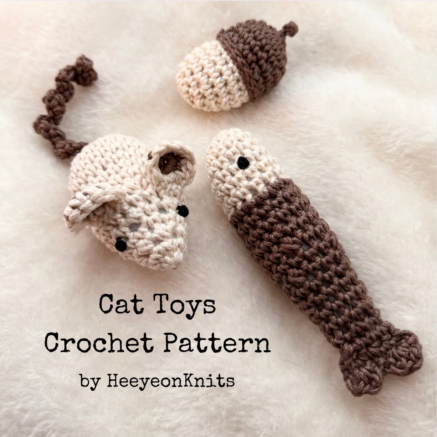 Cat Toys Crochet Pattern